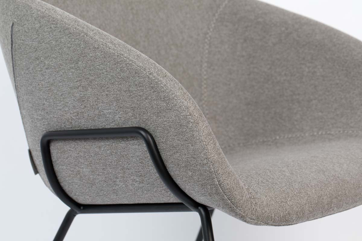 Feston Lounge Sessel Hellgrau