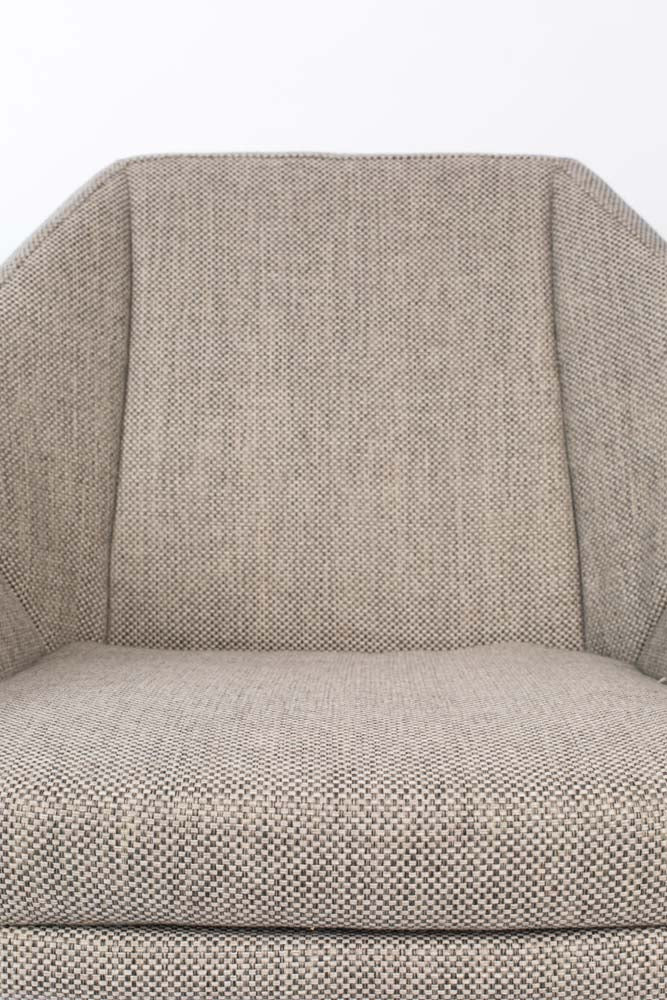 Uncle Jesse Lounge Sessel Grau