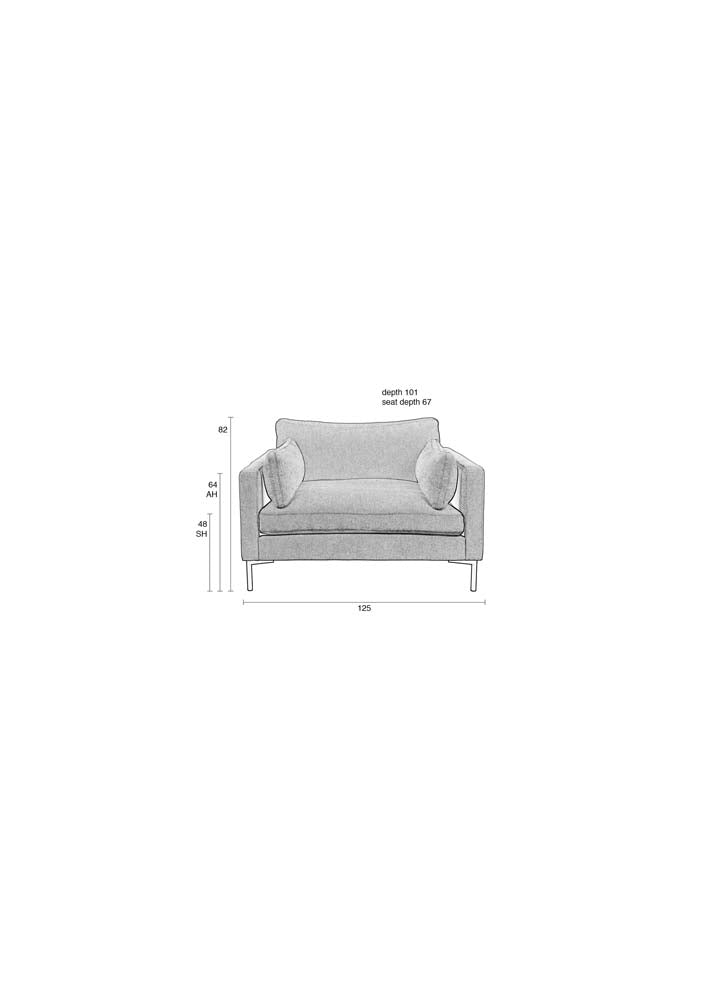Summer Sessel Beige
