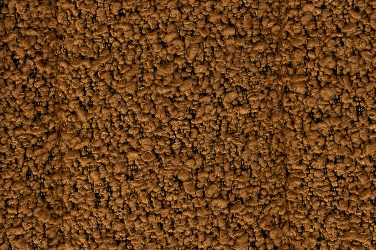 Loungesessel JAX Gelb / Bouclé
