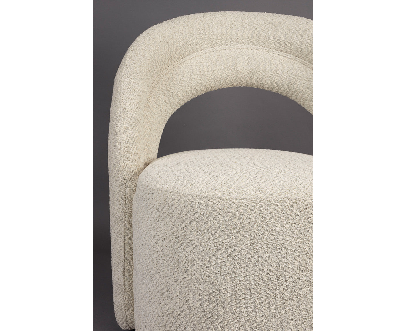 Seina Loungesessel Bouclé