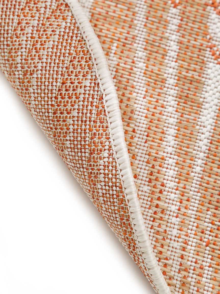 In- & Outdoor Teppich rund Cleo Orange