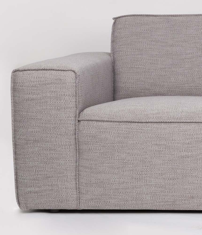Bor 2,5-Sitzer Sofa Grau