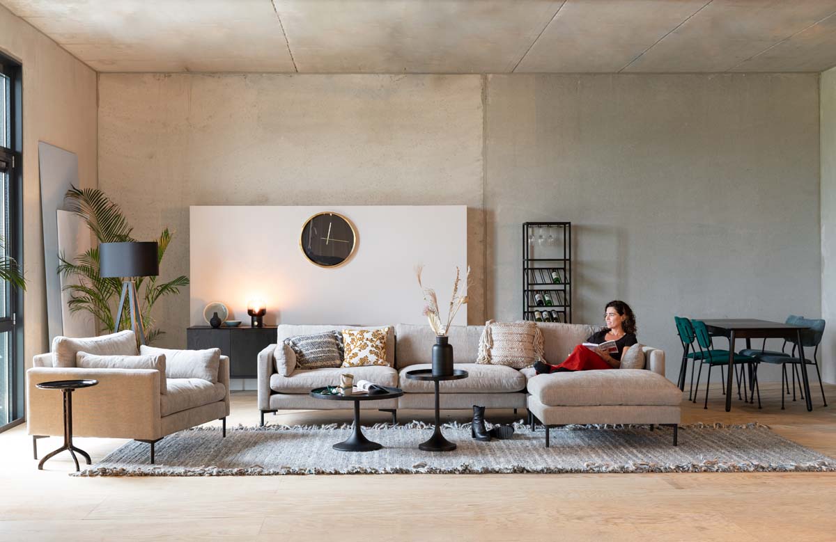Summer 4,5-Sitzer Sofa Beige