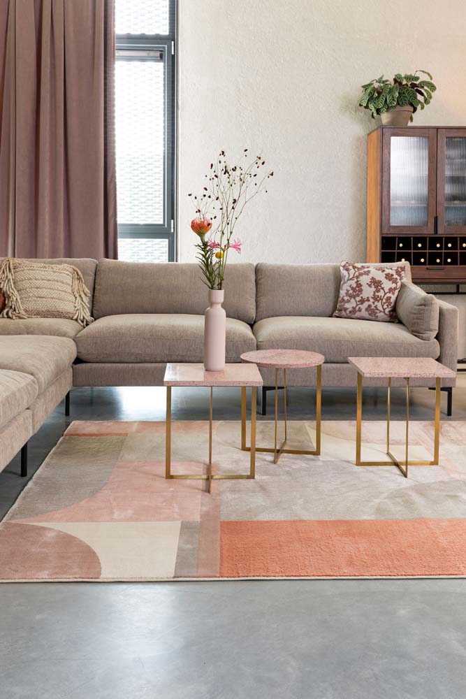 Summer Ecksofa 318x318 cm Beige