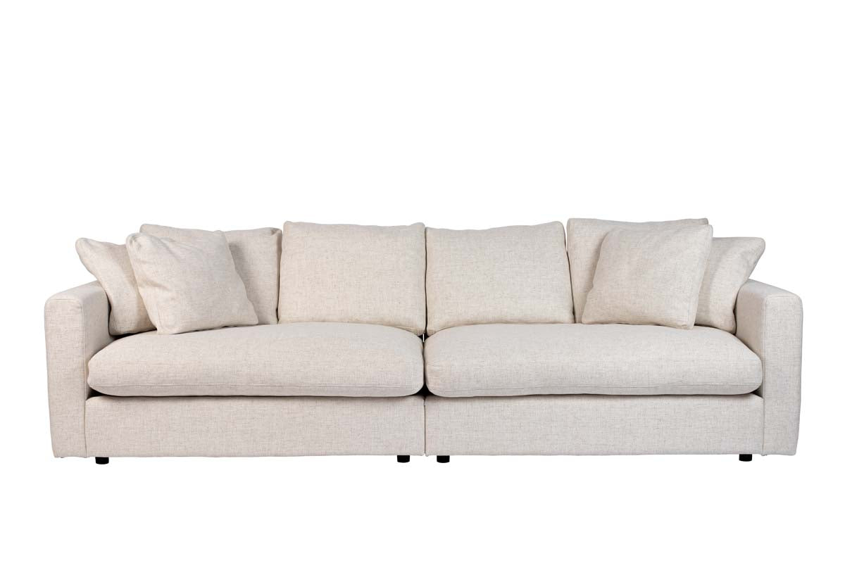 Sense Sofa 3-Sitzer Cremeweiß