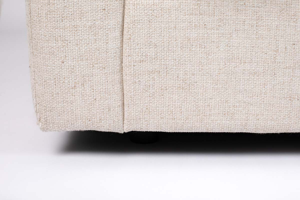 Sense Sofa 3-Sitzer Cremeweiß