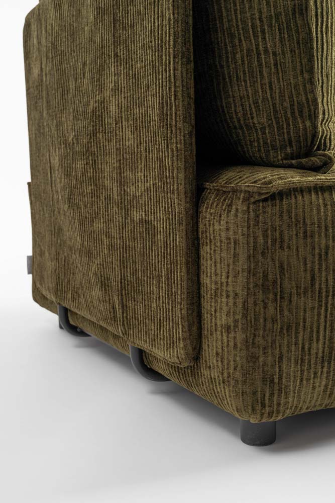Sofa HUNTER 1,5-Sitzer mit Rücken Grün