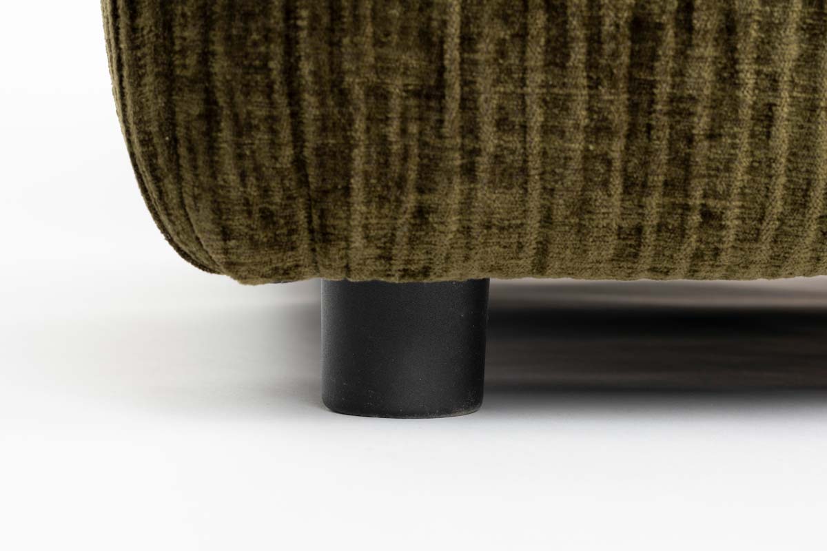 Sofa HUNTER 1,5-Sitzer ohne Rücken Grün