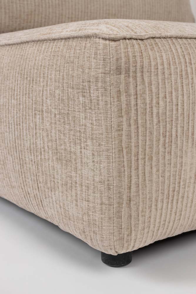 Sofa HUNTER 1,5-Sitzer mit Rücken Beige