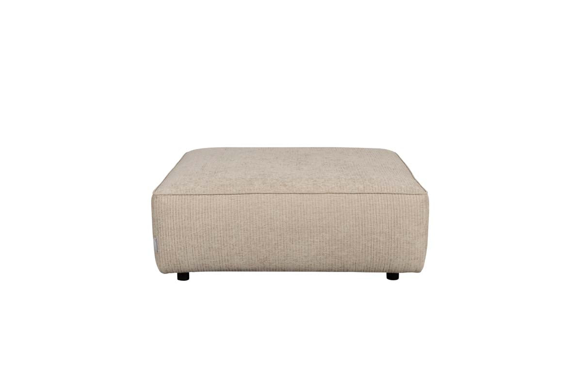 Sofa HUNTER 1,5-Sitzer ohne Rücken Beige