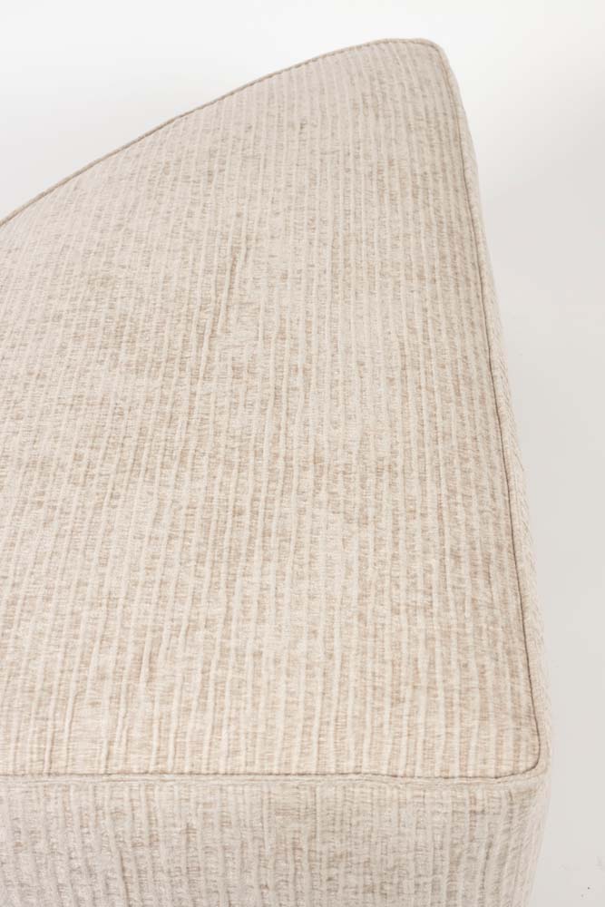 Sofa HUNTER PIE POUF Rechts Beige