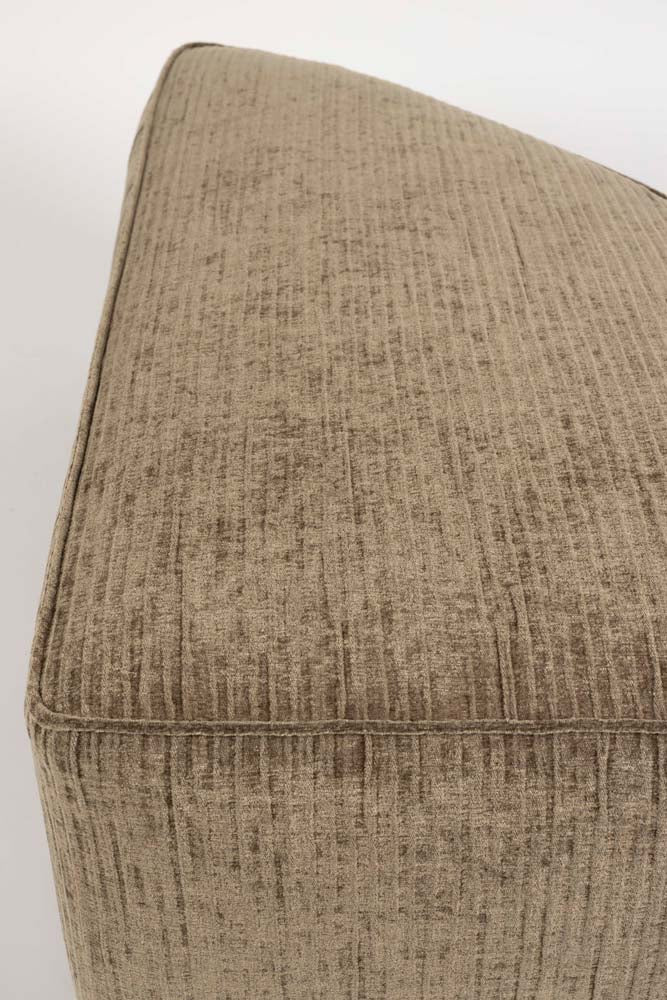 Sofa HUNTER PIE POUF Links Moosgrün