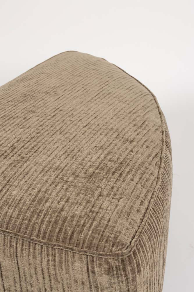 Sofa HUNTER PIE POUF Links Moosgrün