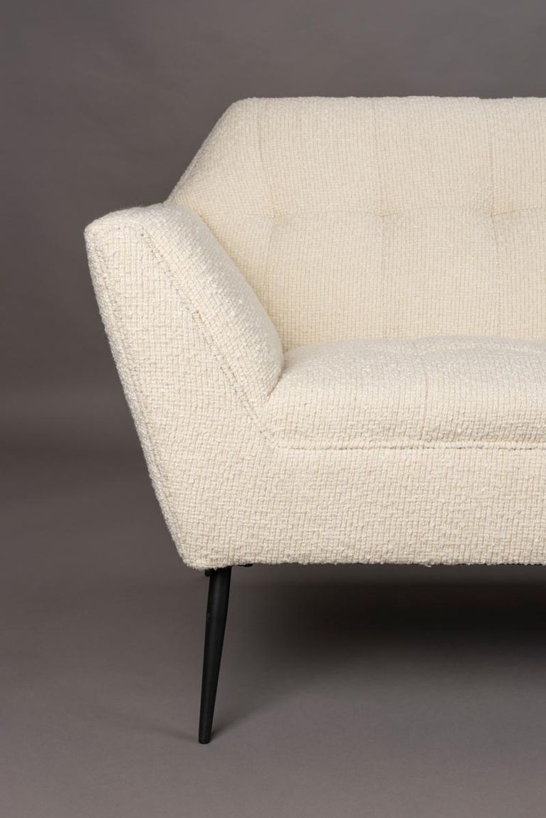 Kate Bouclé Sofa 2-Sitzer Beige