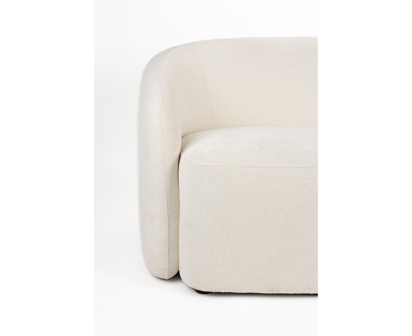 Len Sofa 2-Sitzer Weiß