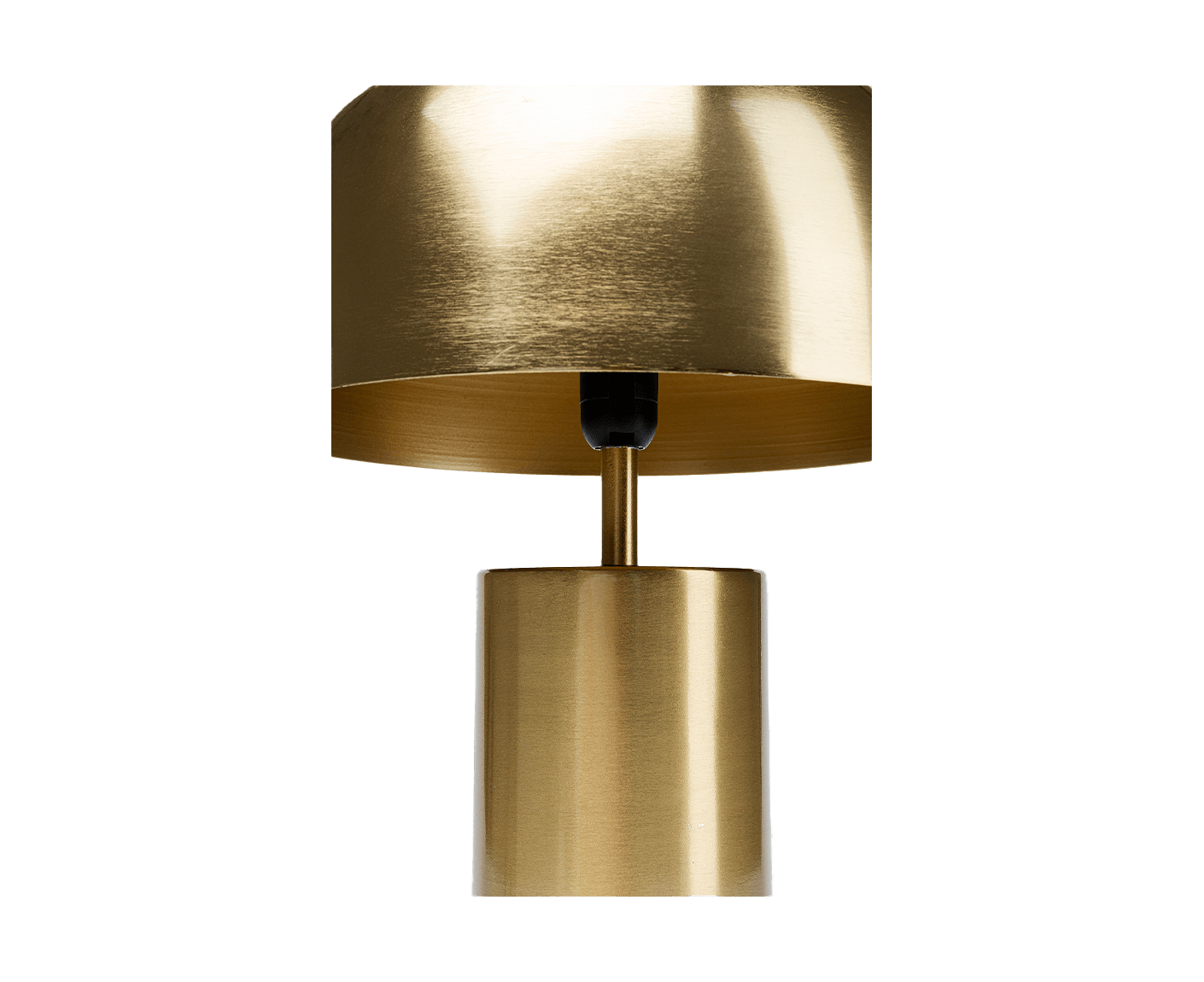 Tischlampe Designerlampe Tischleuchte Loungy 38 cm Gold