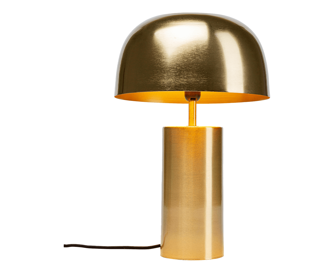 Tischlampe Designerlampe Tischleuchte Loungy 38 cm Gold
