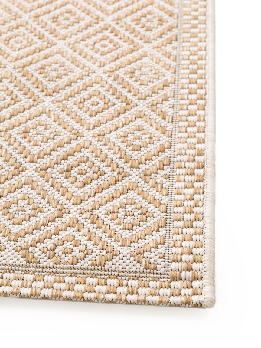 In- & Outdoor Läufer Cleo 80x240 cm Creame / Beige