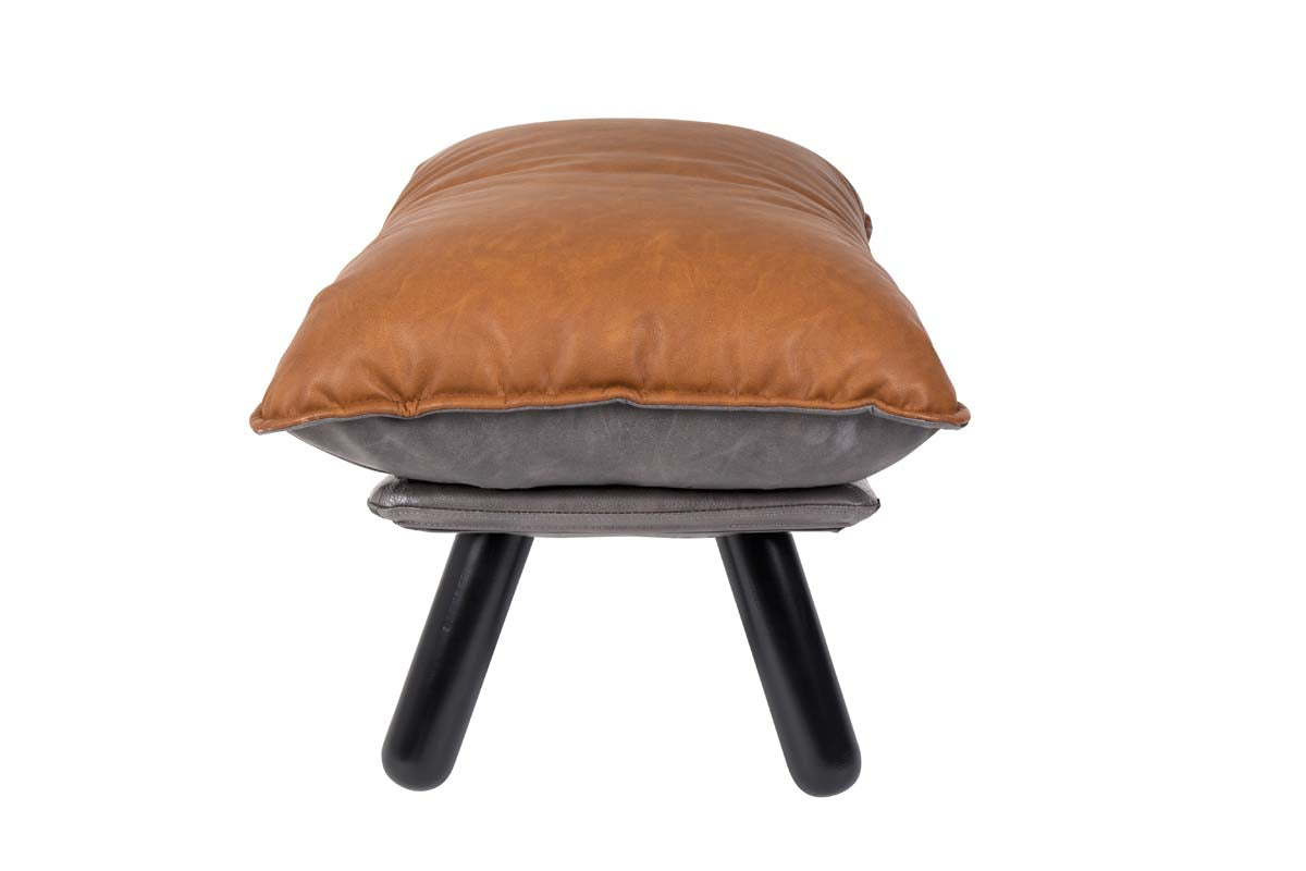 Lazy Sack Hocker Braun/Grau