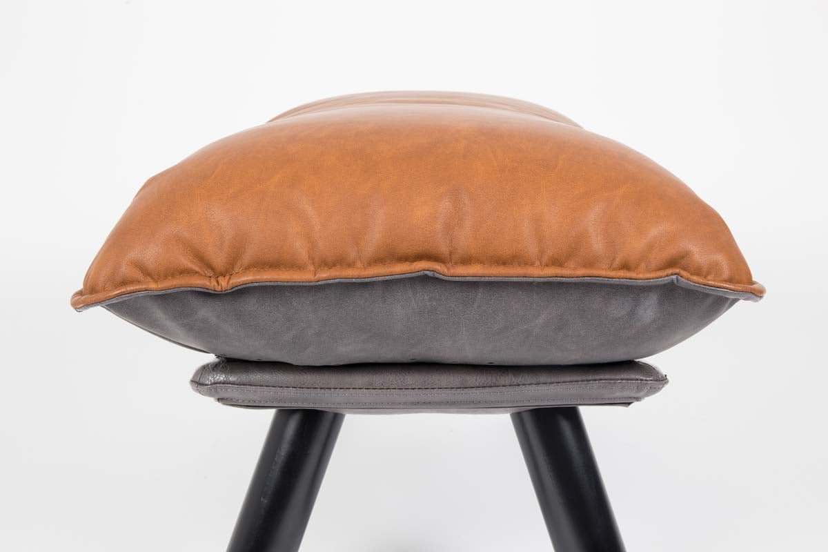 Lazy Sack Hocker Braun/Grau