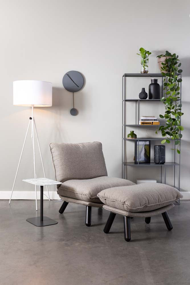 Lazy Sack Hocker Grau