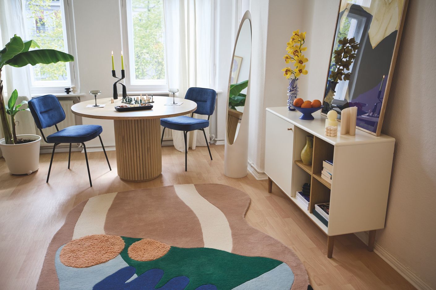 TOM TAILOR Tom Tailor Tisch 120 x 120 cm Natur