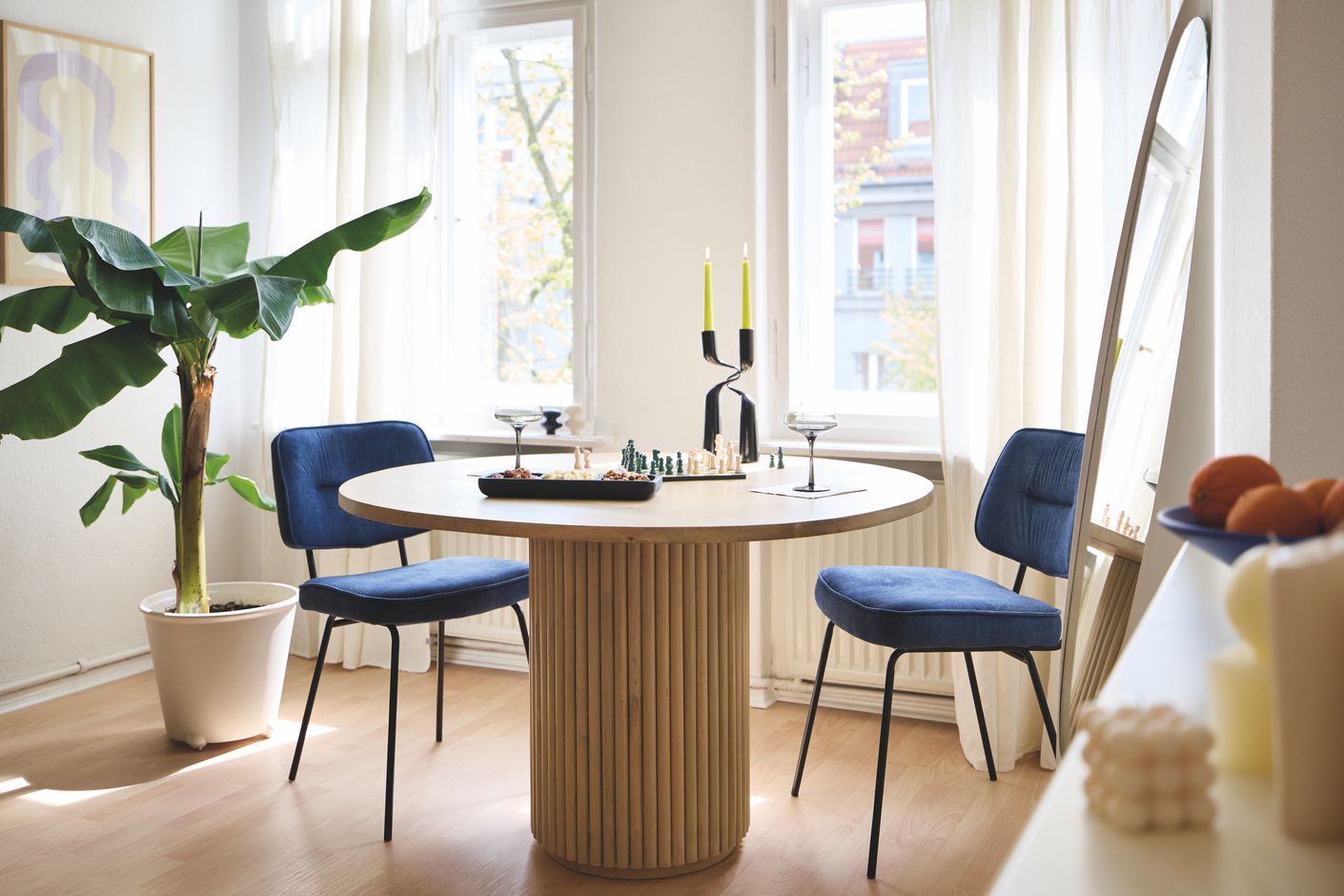 TOM TAILOR Tom Tailor Tisch 120 x 120 cm Natur