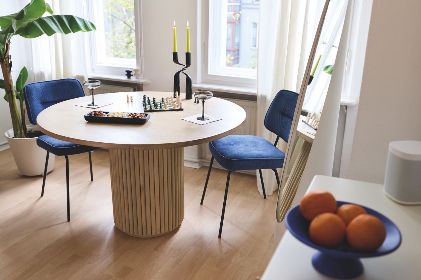 TOM TAILOR Tom Tailor Tisch 120 x 120 cm Natur