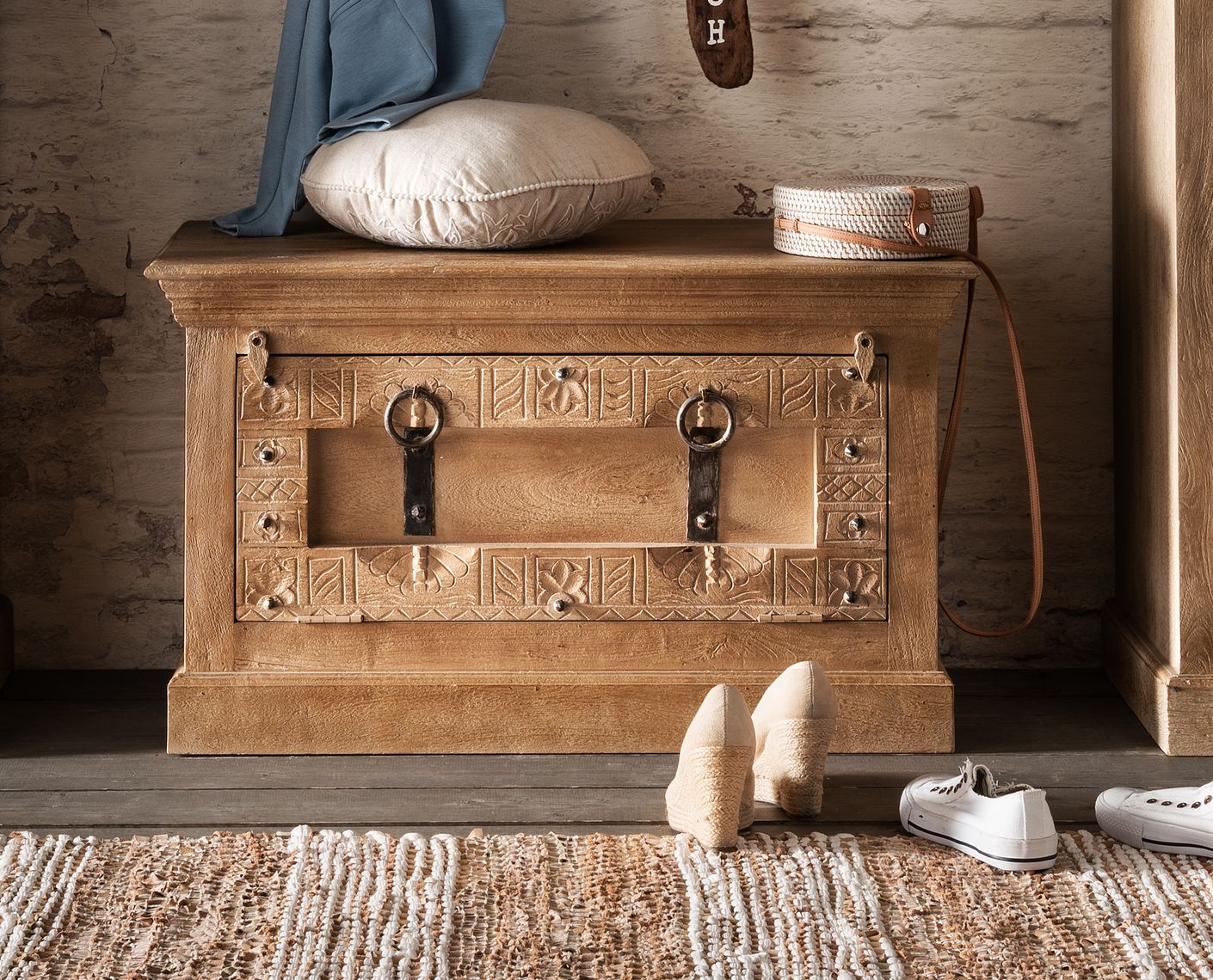 DAIPUR Dielen-Set 1 Natur