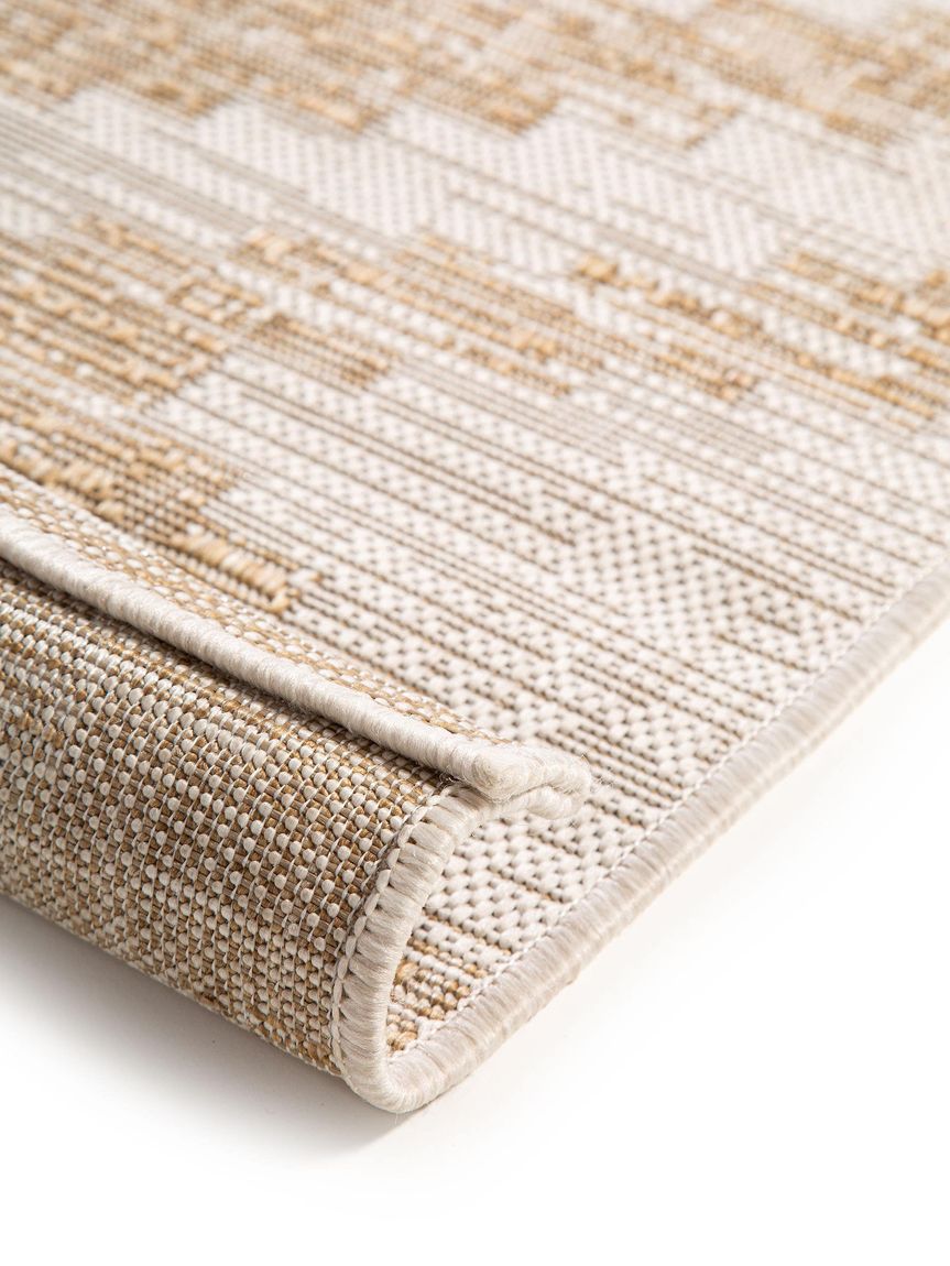 In- & Outdoor Läufer Cleo 80x240 cm Creame / Beige