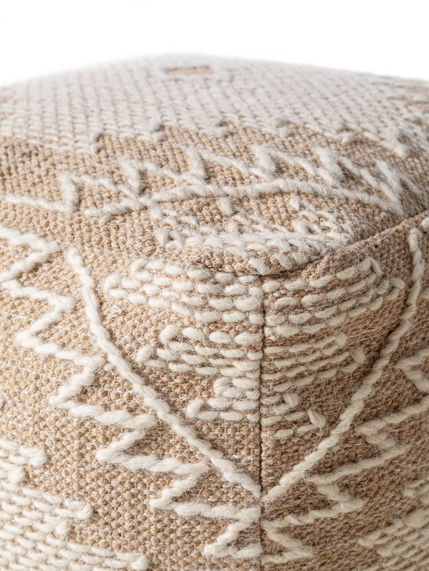 Pouf Sydney 45x45x45 cm Beige
