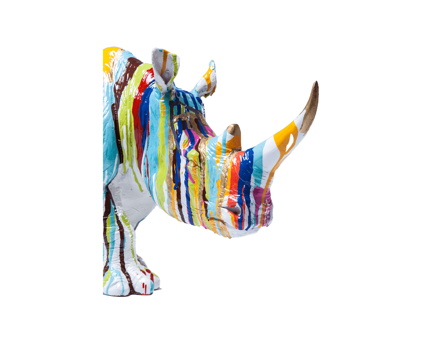 Deko Figur Rhino Colore 26 cm
