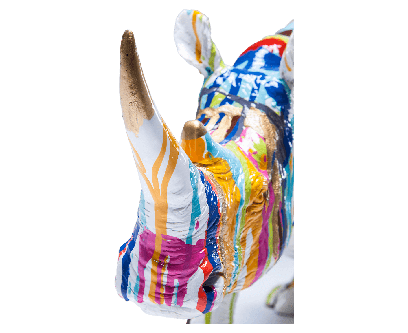 Deko Figur Rhino Colore 26 cm