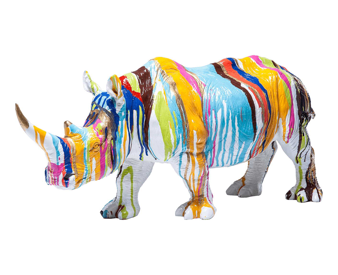Deko Figur Rhino Colore 26 cm