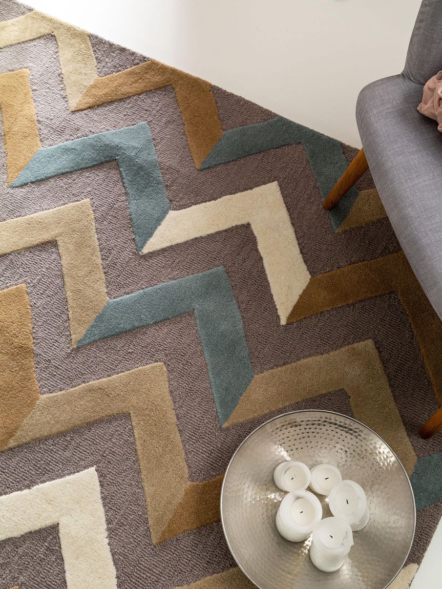Wollteppich Windsor Grau