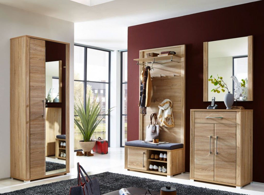5 tlg GO Garderobenkombination Garderobe Garderobeset Garderobenkomplettset