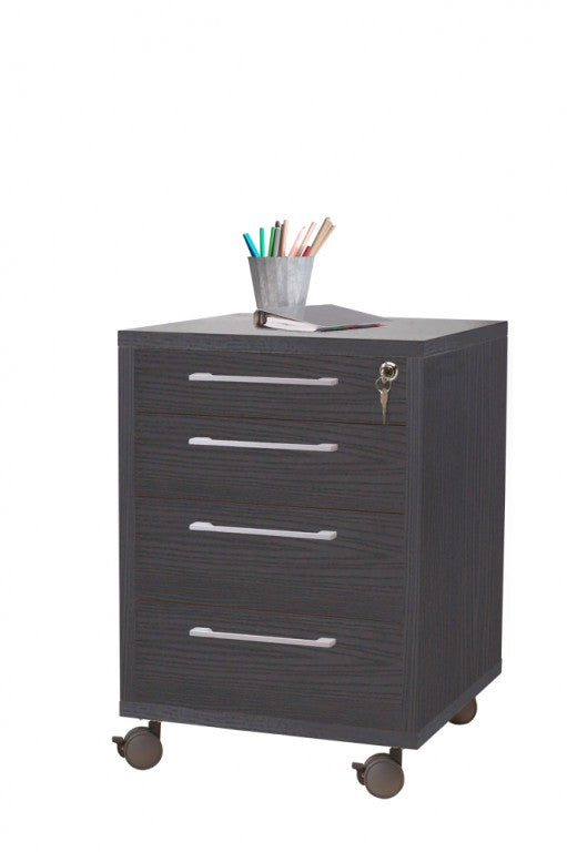 Prima Komplettbüro Paris Esche Schwarz