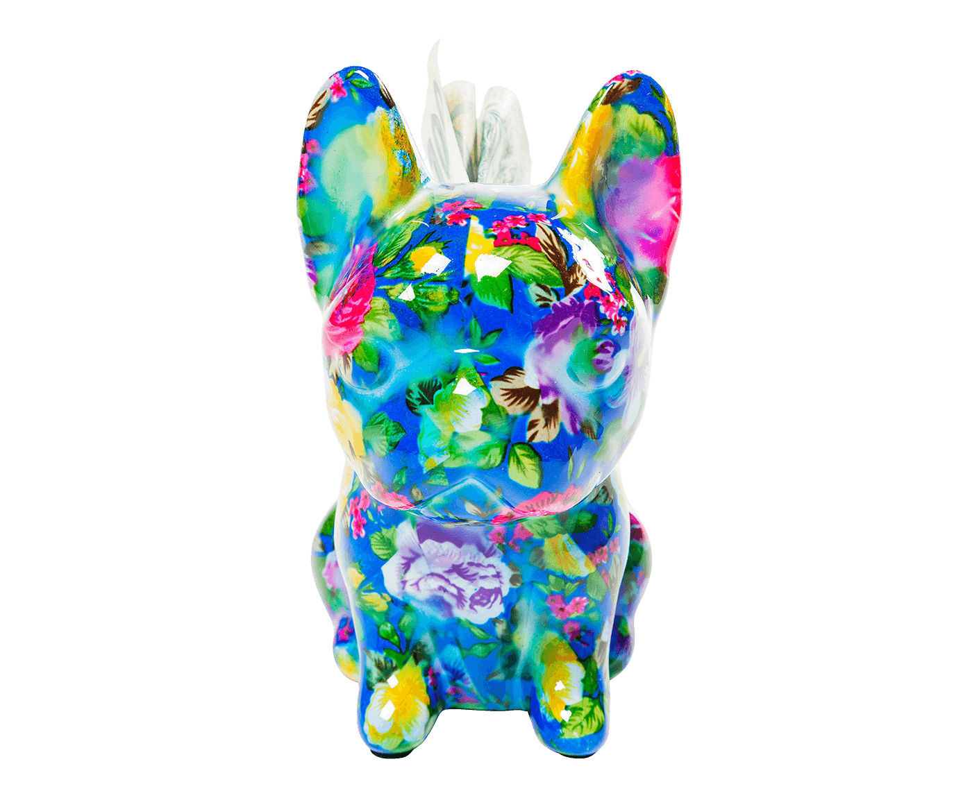 Spardose Dog Fiore 12 cm, Sortiert