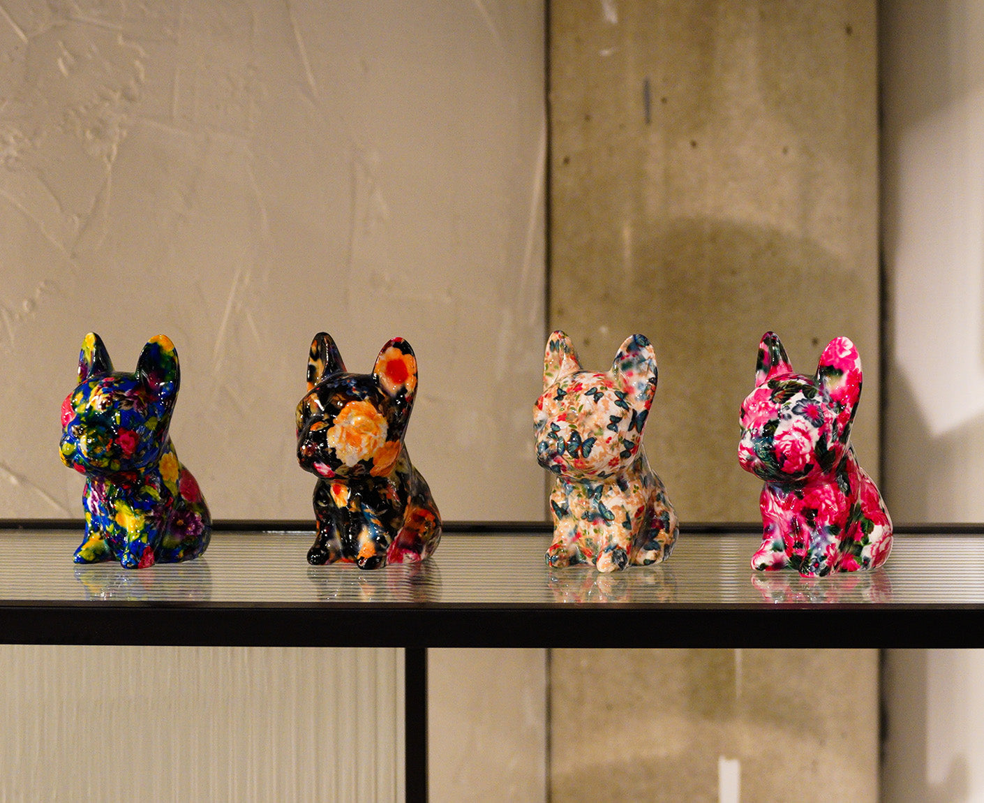 Spardose Dog Fiore 12 cm, Sortiert