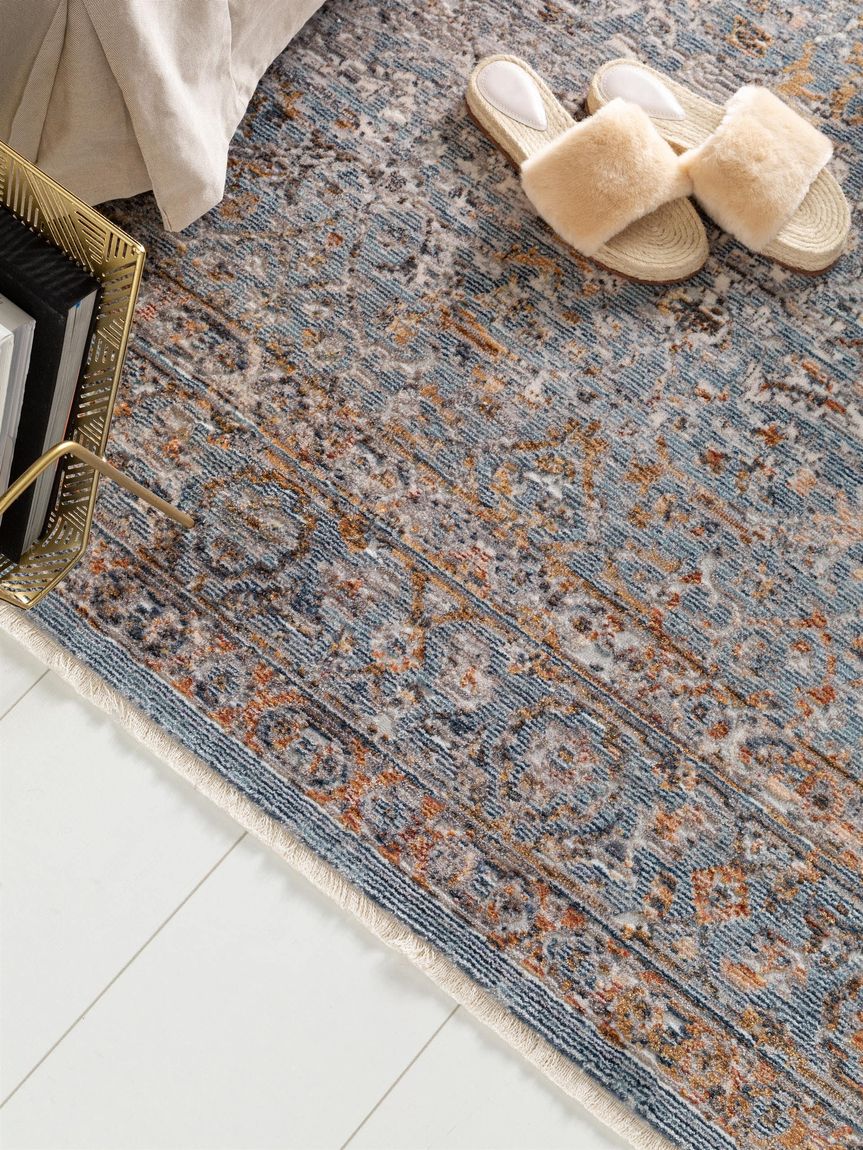 Teppich Valencia Blau