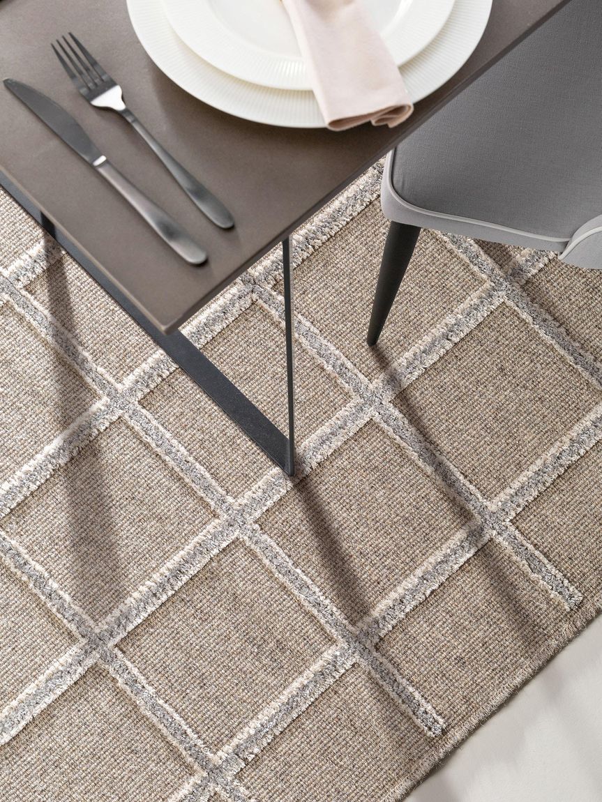 Teppich North Grau