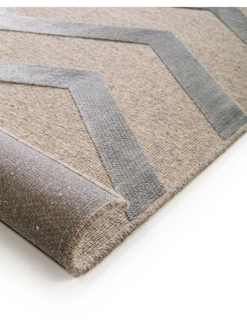 Teppich North Beige / Grau