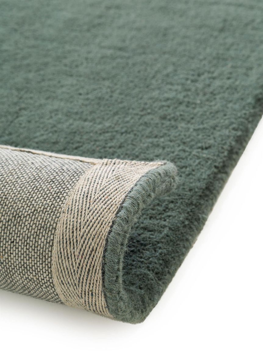 Wollteppich Bent Grün