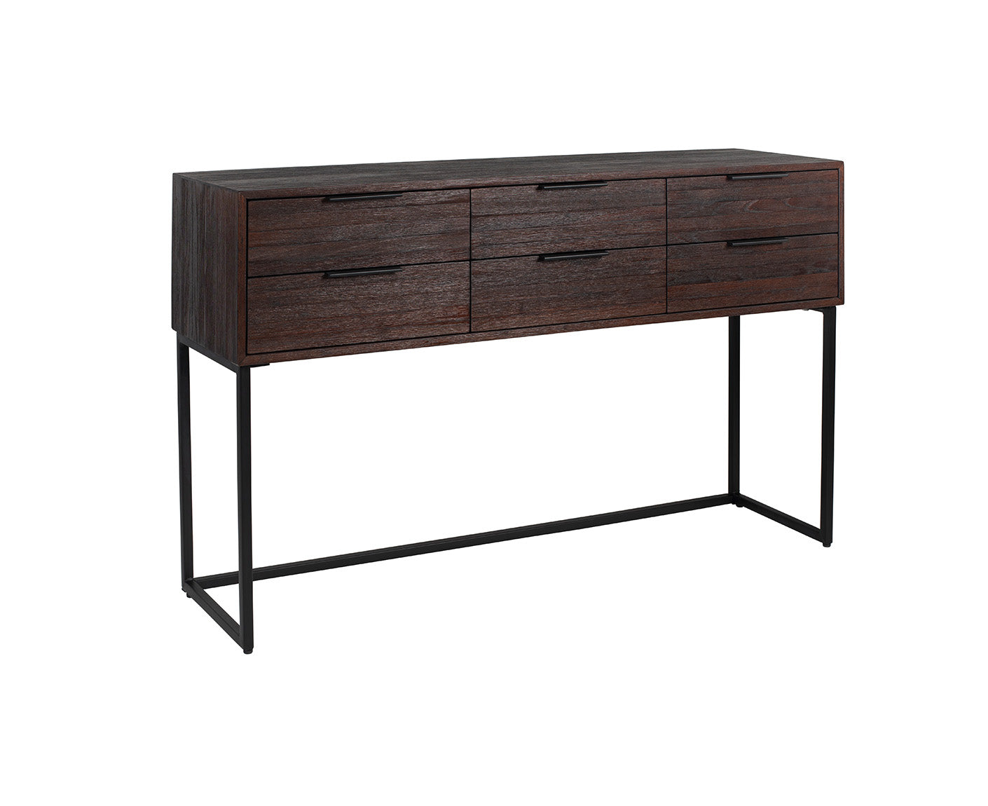 Webster Kommode Teak / Schwarz