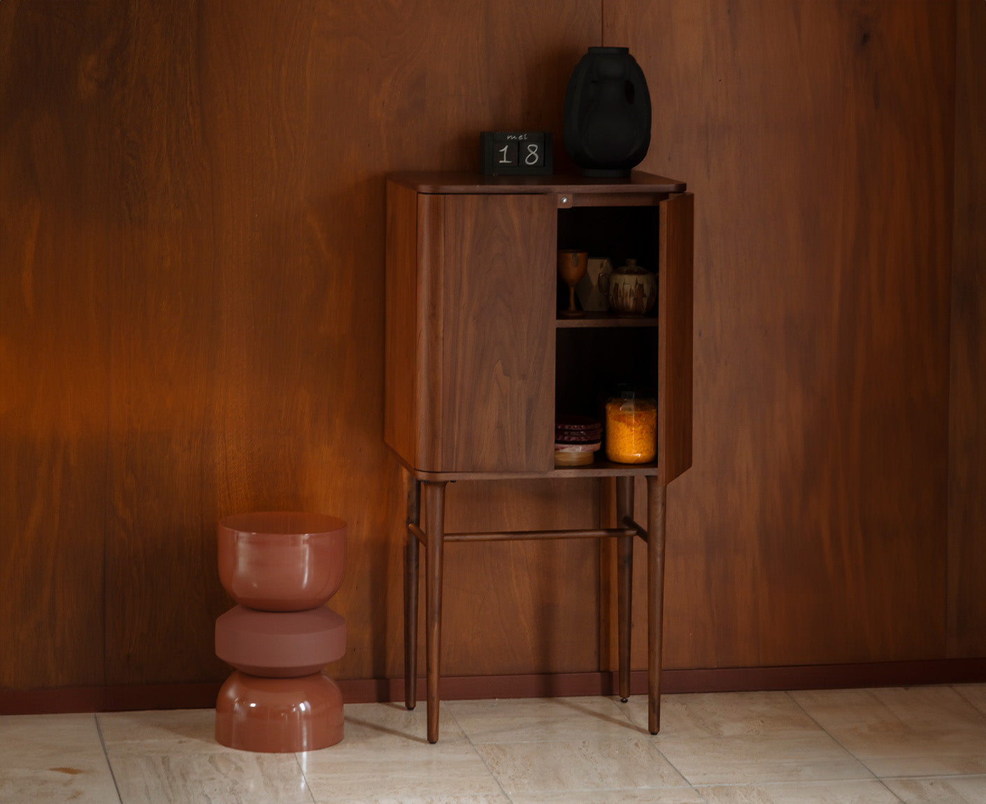 Morrison Highboard Braun