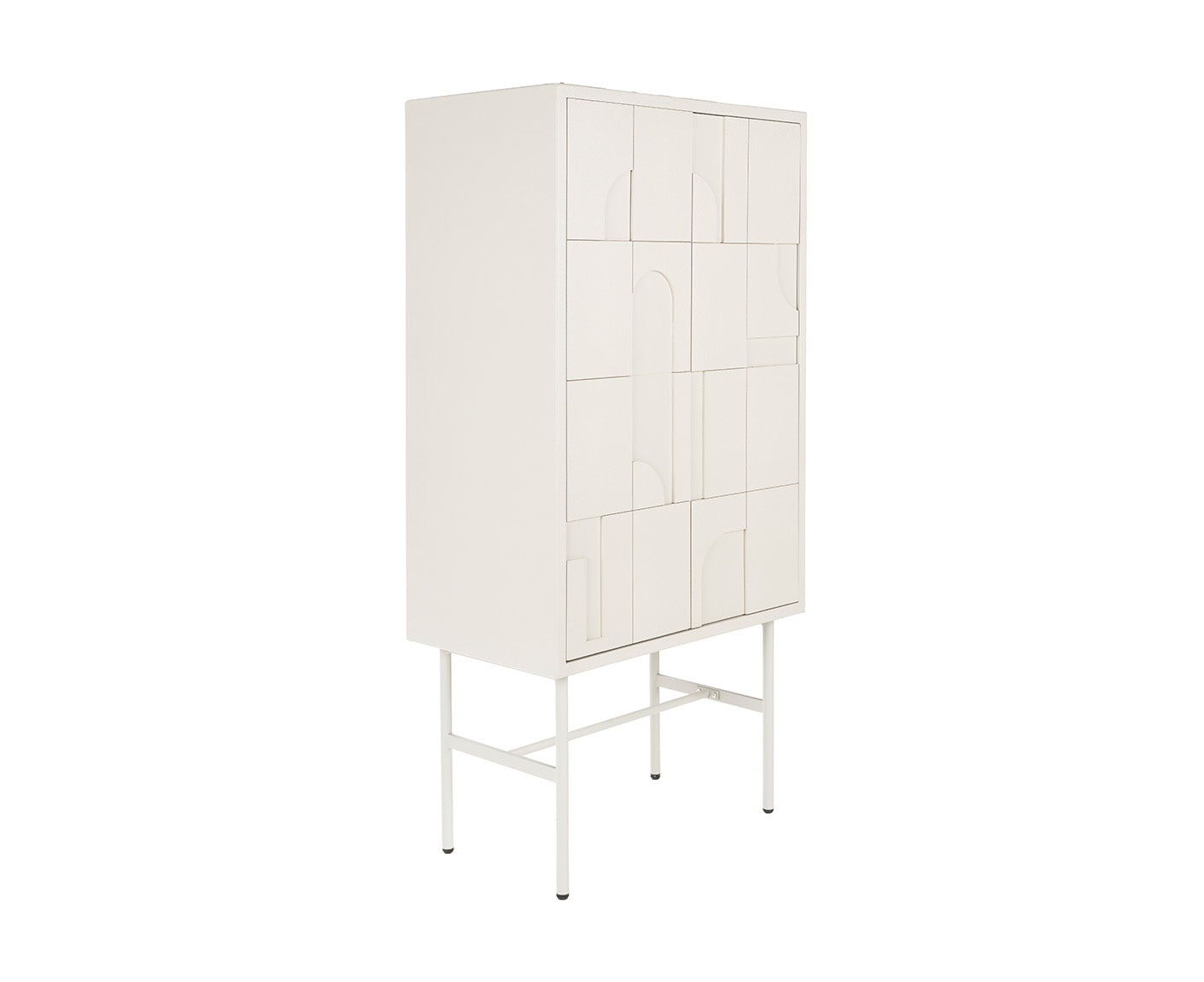 Funk Highboard Off White