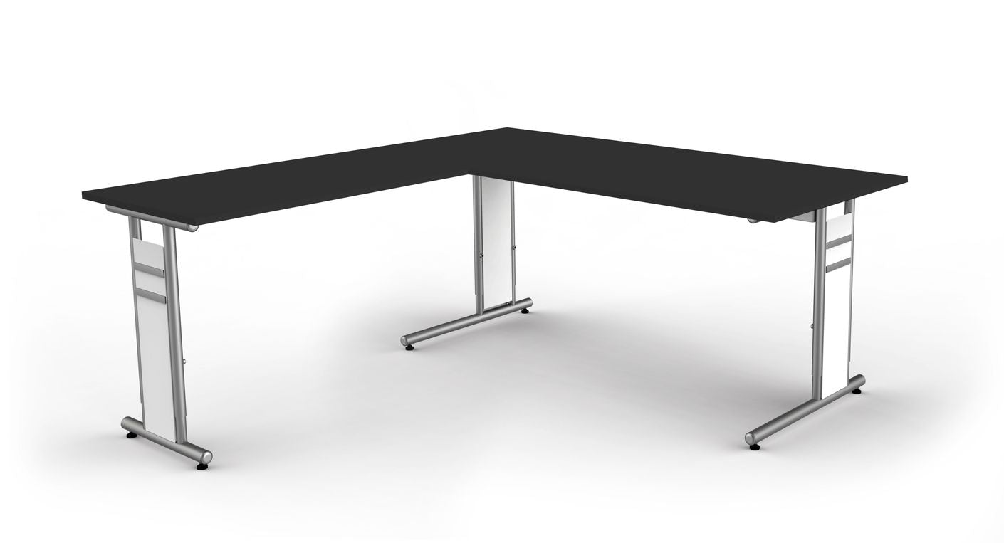 FORM 4 TYP20 Komplettbüro Weiß / Anthrazit