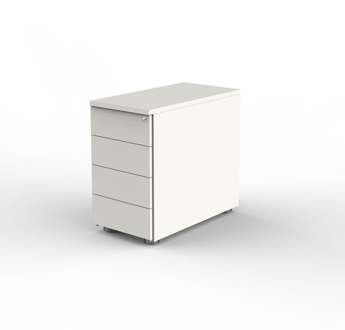 FORM 4 TYP21 Komplettbüro Weiß