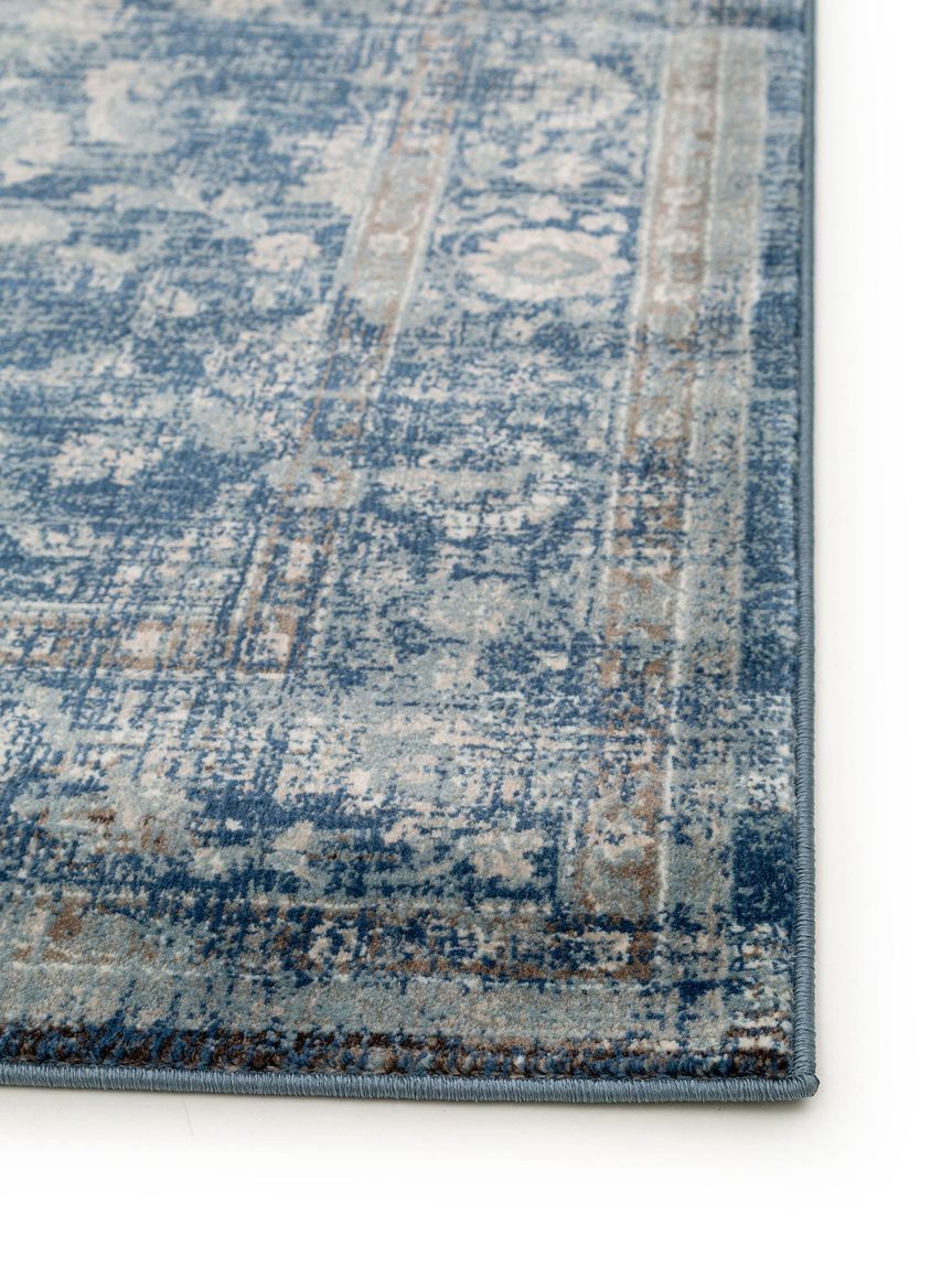 Teppich Vintage Velvet Blau